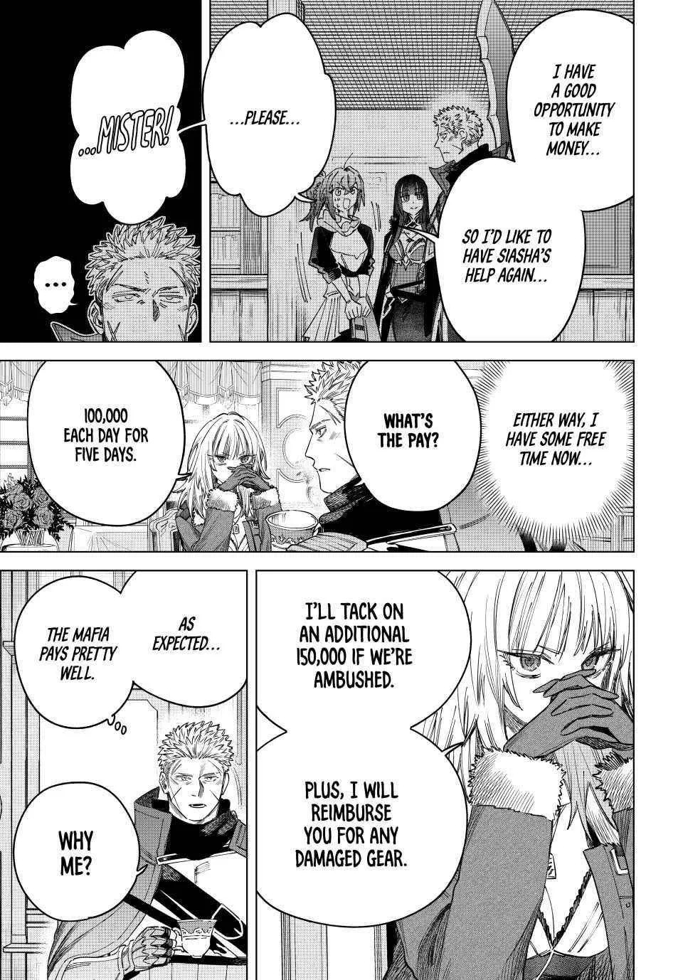 Read The Witch and the Mercenary chapter 52 image 4 on Lezhin