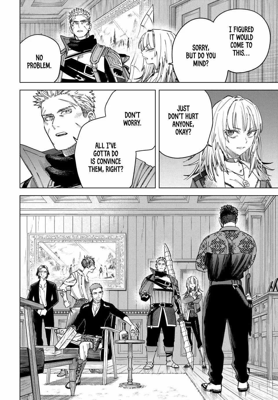 Read The Witch and the Mercenary chapter 53 image 4 on Lezhin