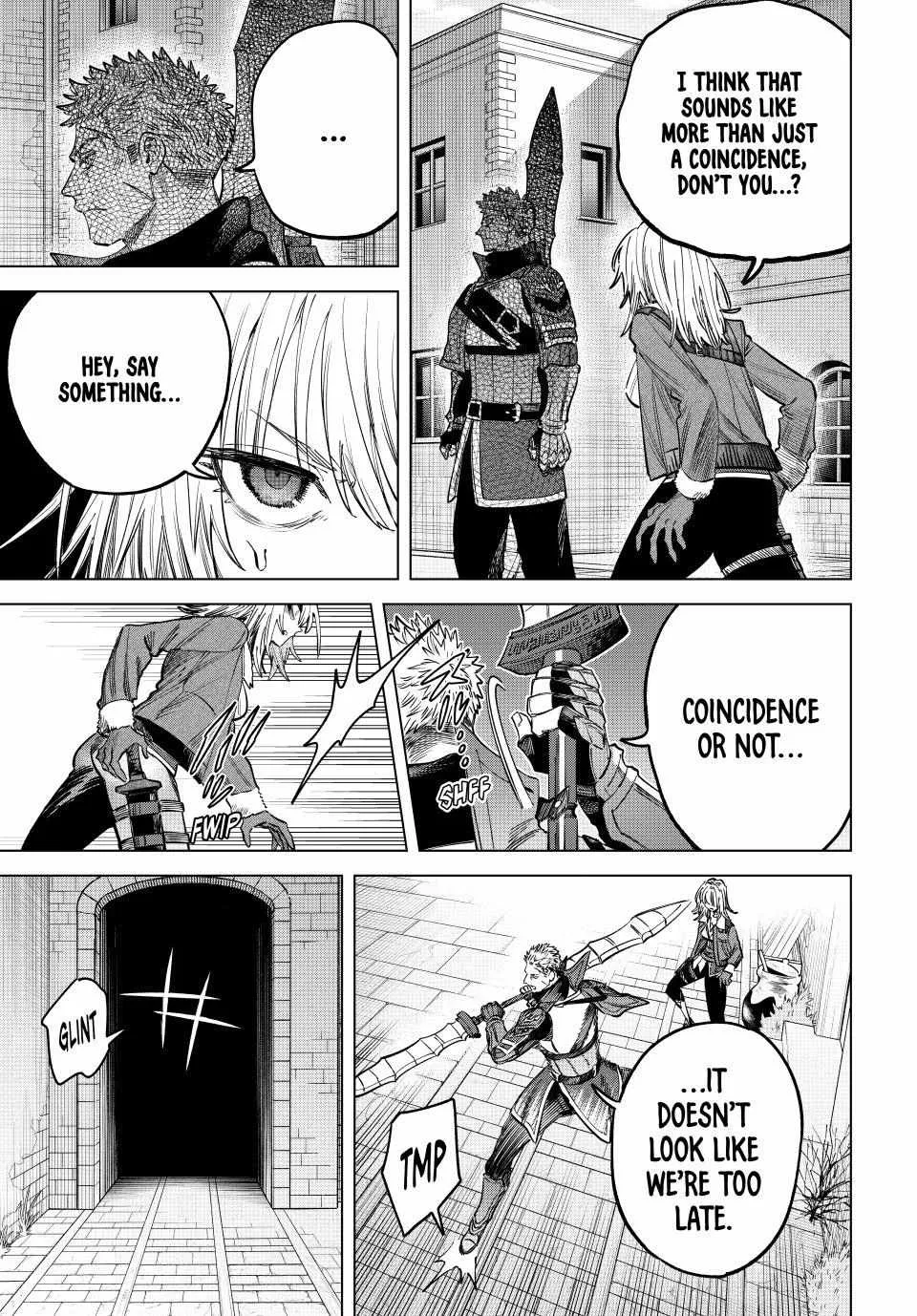 Read The Witch and the Mercenary chapter 54 image 7 on Lezhin