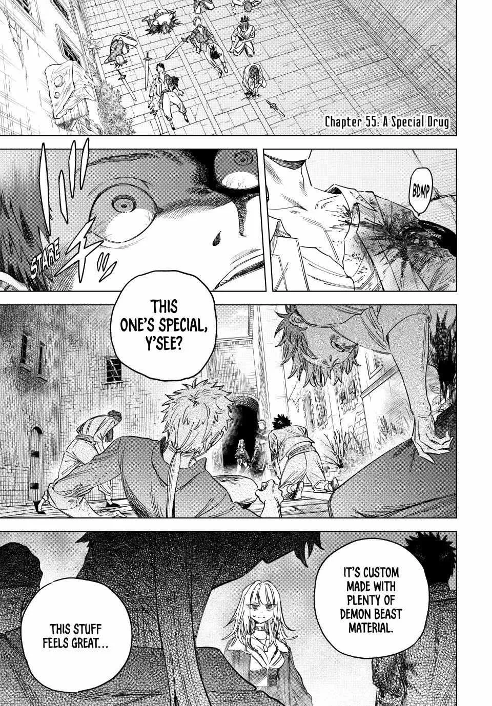 Read The Witch and the Mercenary chapter 55 image 1 on Lezhin
