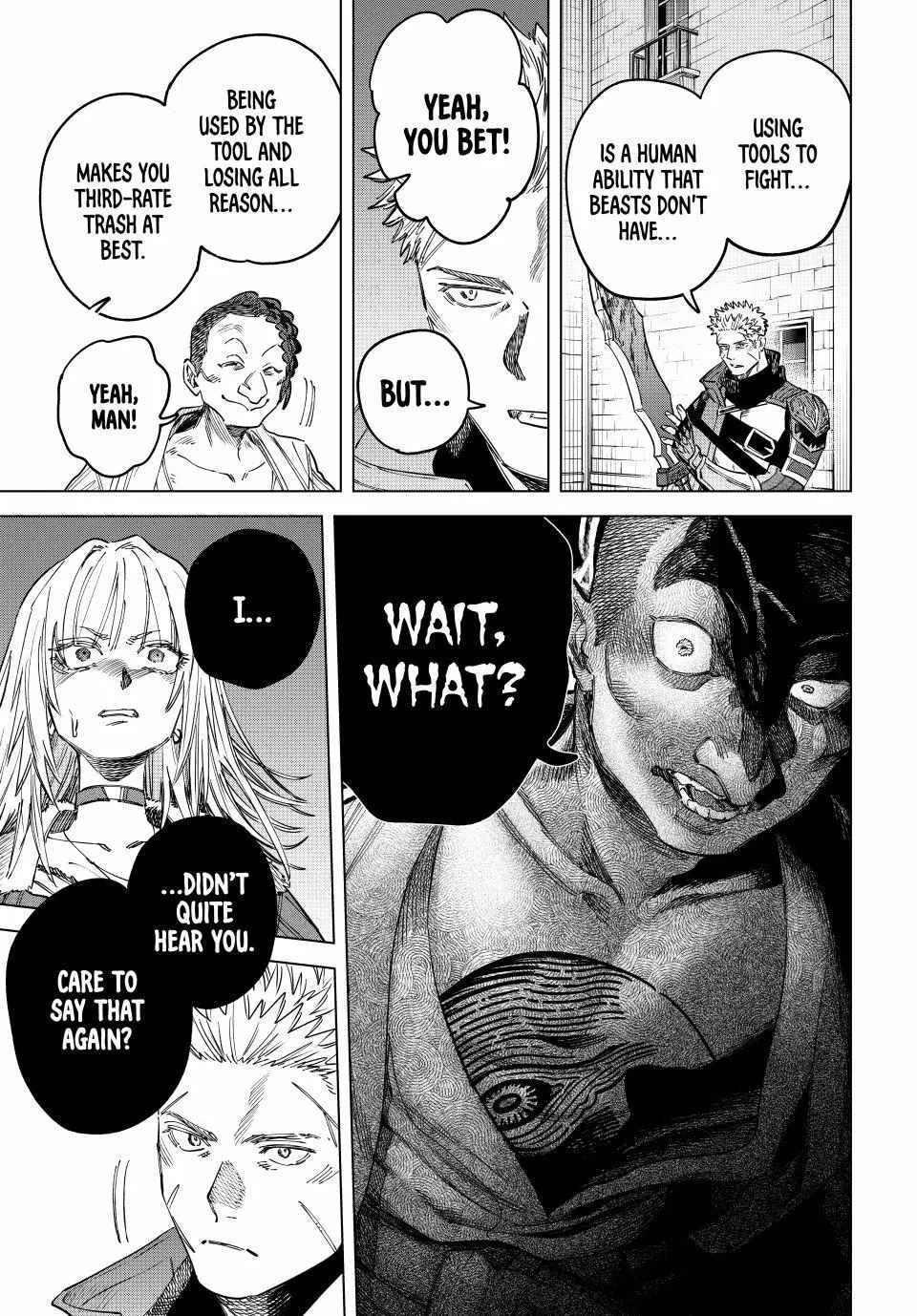 Read The Witch and the Mercenary chapter 55 image 3 on Lezhin
