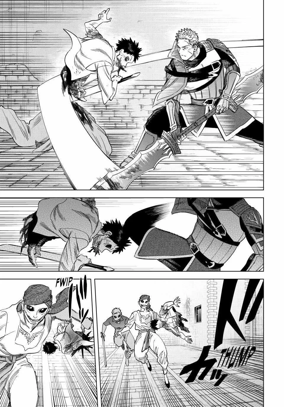 Read The Witch and the Mercenary chapter 55 image 7 on Lezhin