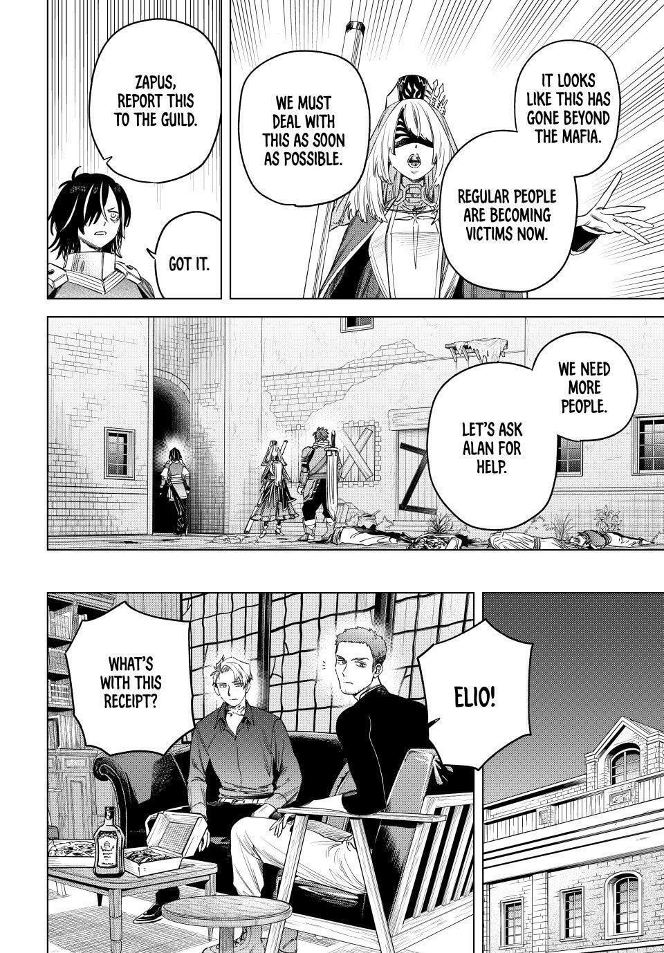 Read The Witch and the Mercenary chapter 57 image 3 on Lezhin