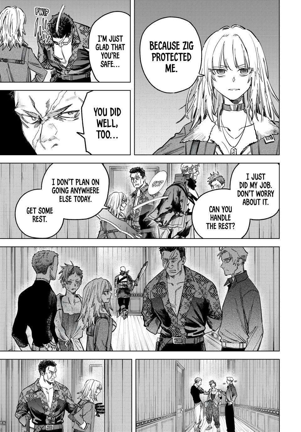 Read The Witch and the Mercenary chapter 57 image 6 on Lezhin
