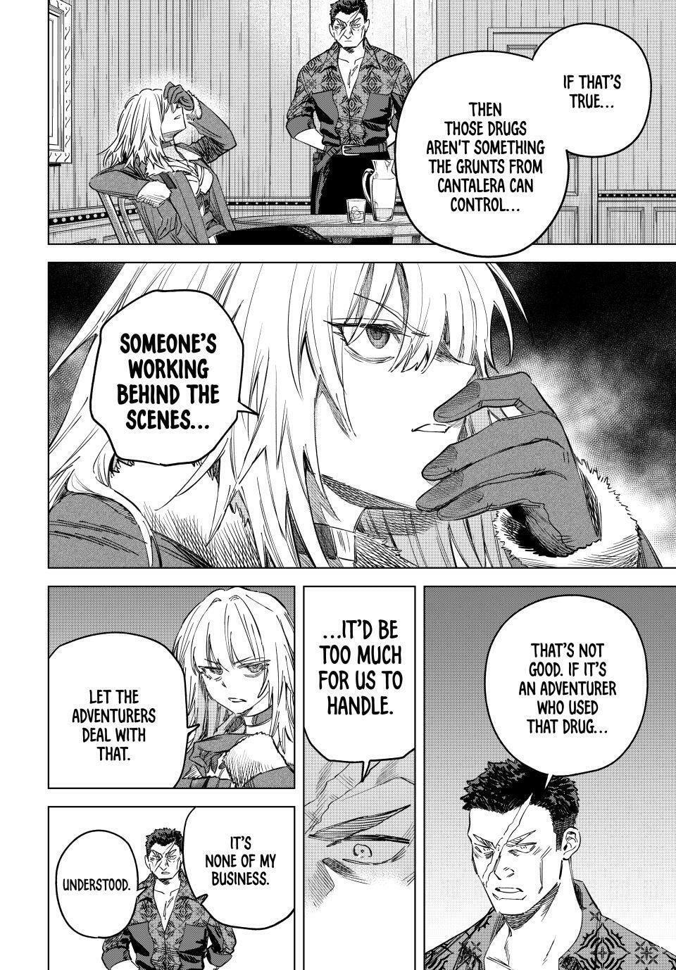 Read The Witch and the Mercenary chapter 57 image 9 on Lezhin