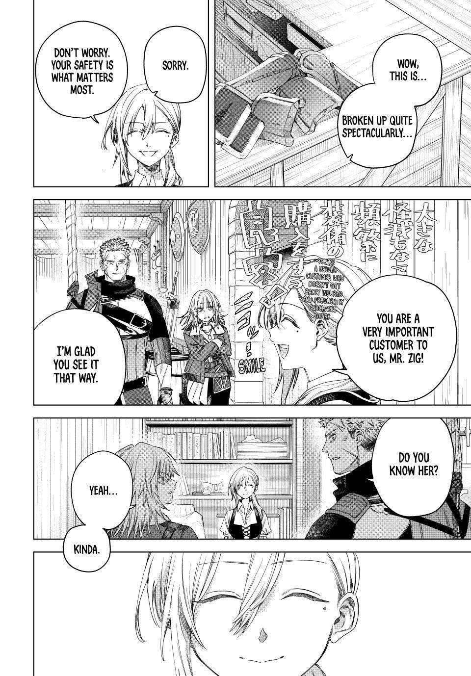 Read The Witch and the Mercenary chapter 59 image 1 on Lezhin