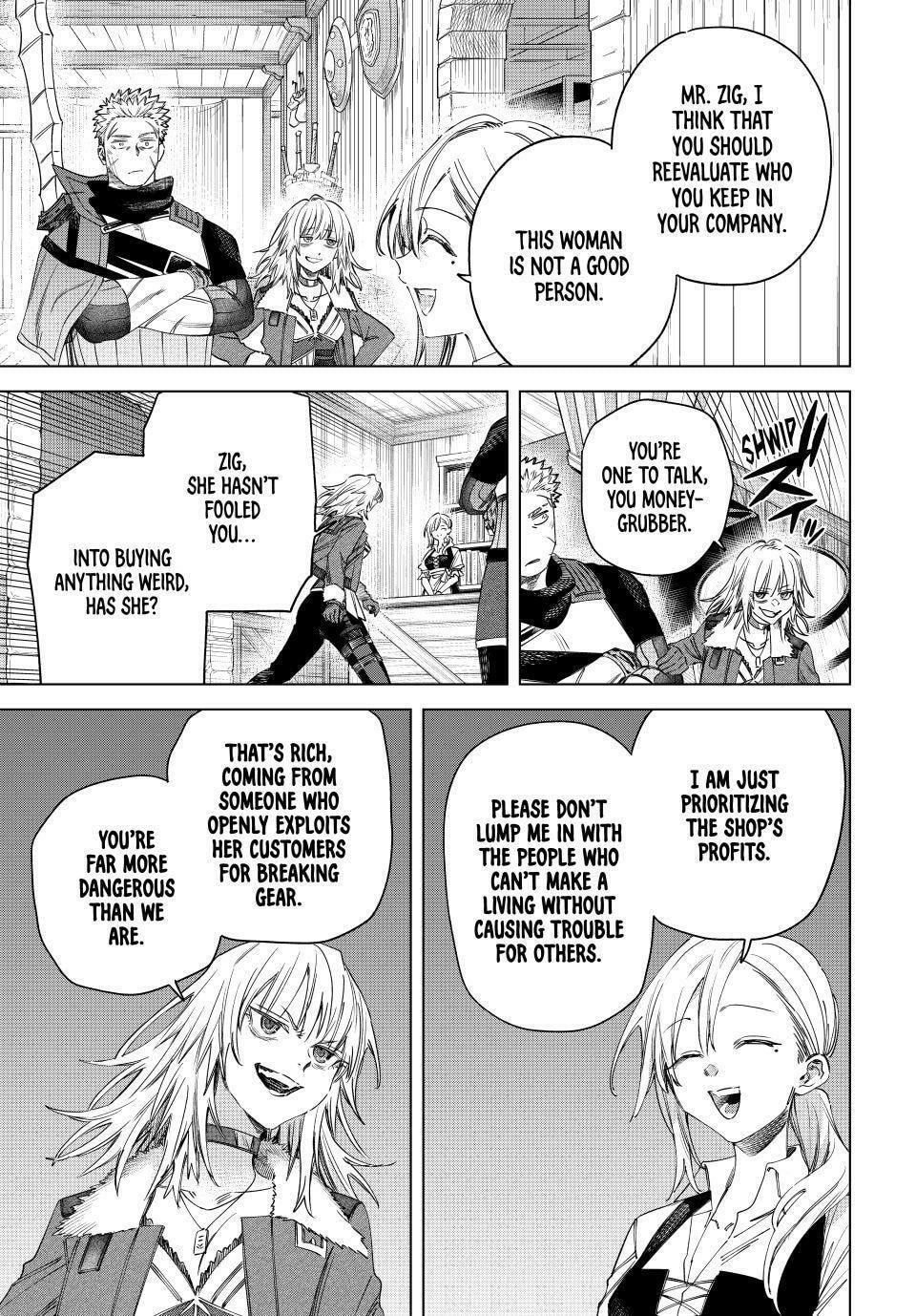 Read The Witch and the Mercenary chapter 59 image 2 on Lezhin
