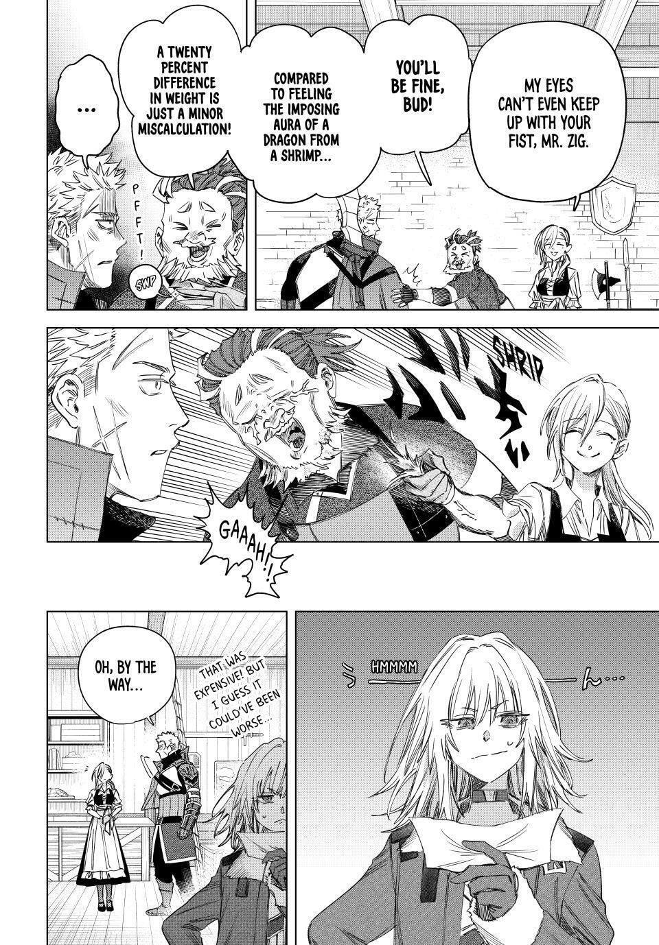 Read The Witch and the Mercenary chapter 59 image 9 on Lezhin