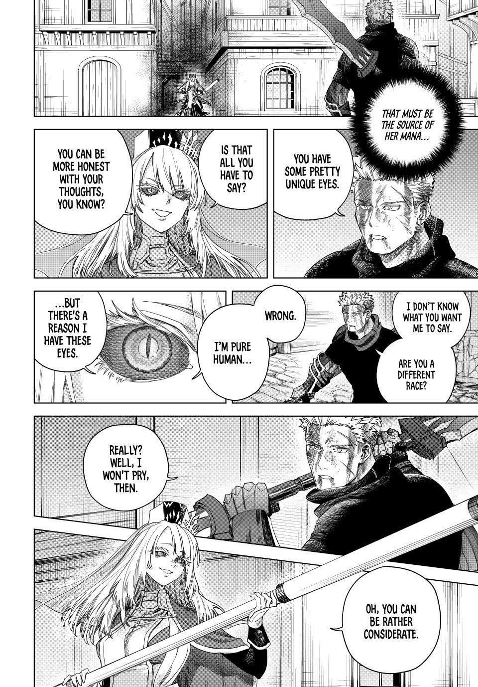 Read The Witch and the Mercenary chapter 61 image 9 on Lezhin