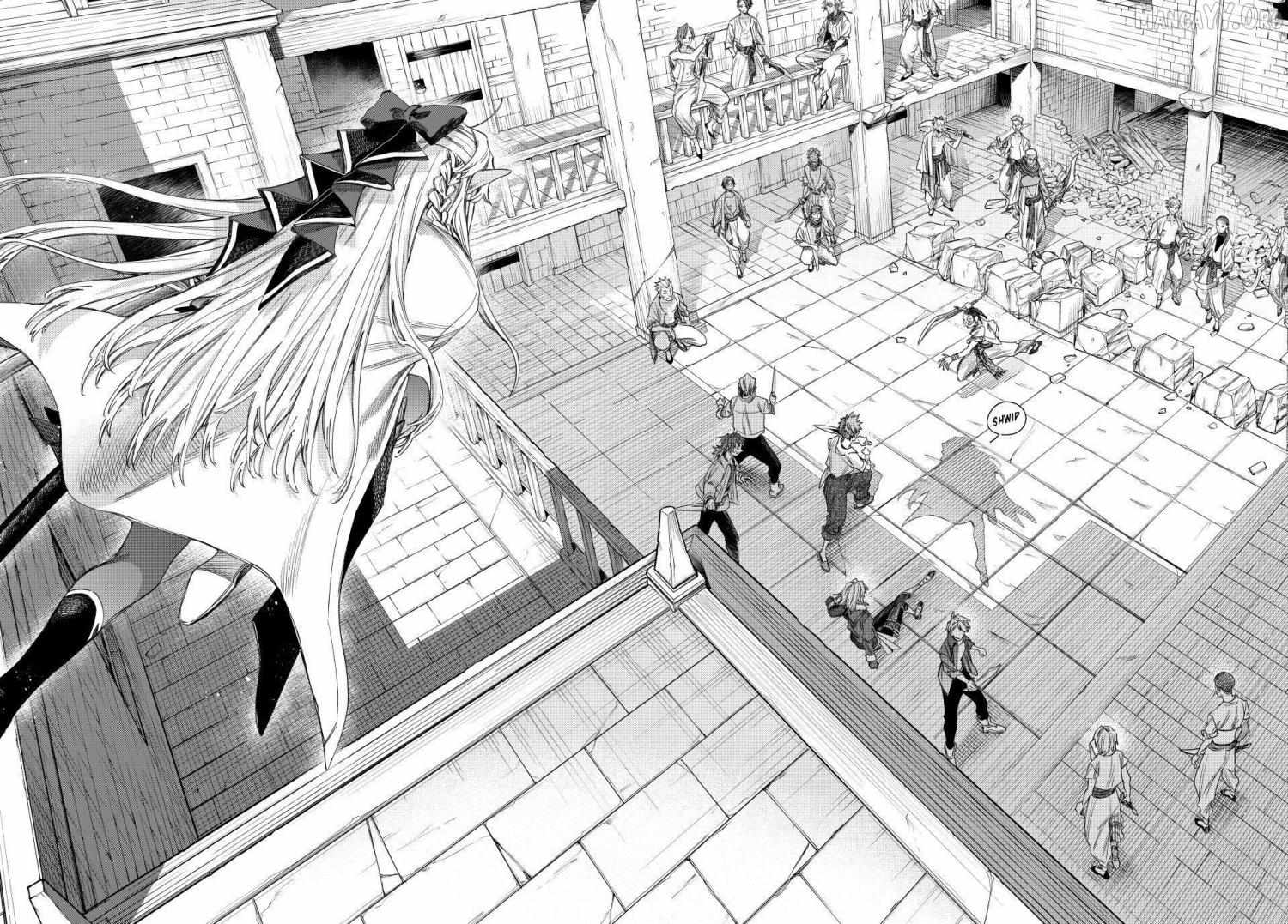 Read The Witch and the Mercenary chapter 63 image 7 on Lezhin