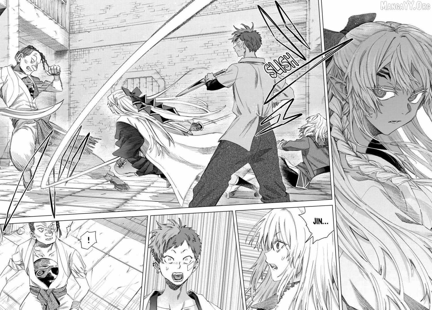 Read The Witch and the Mercenary chapter 63 image 8 on Lezhin