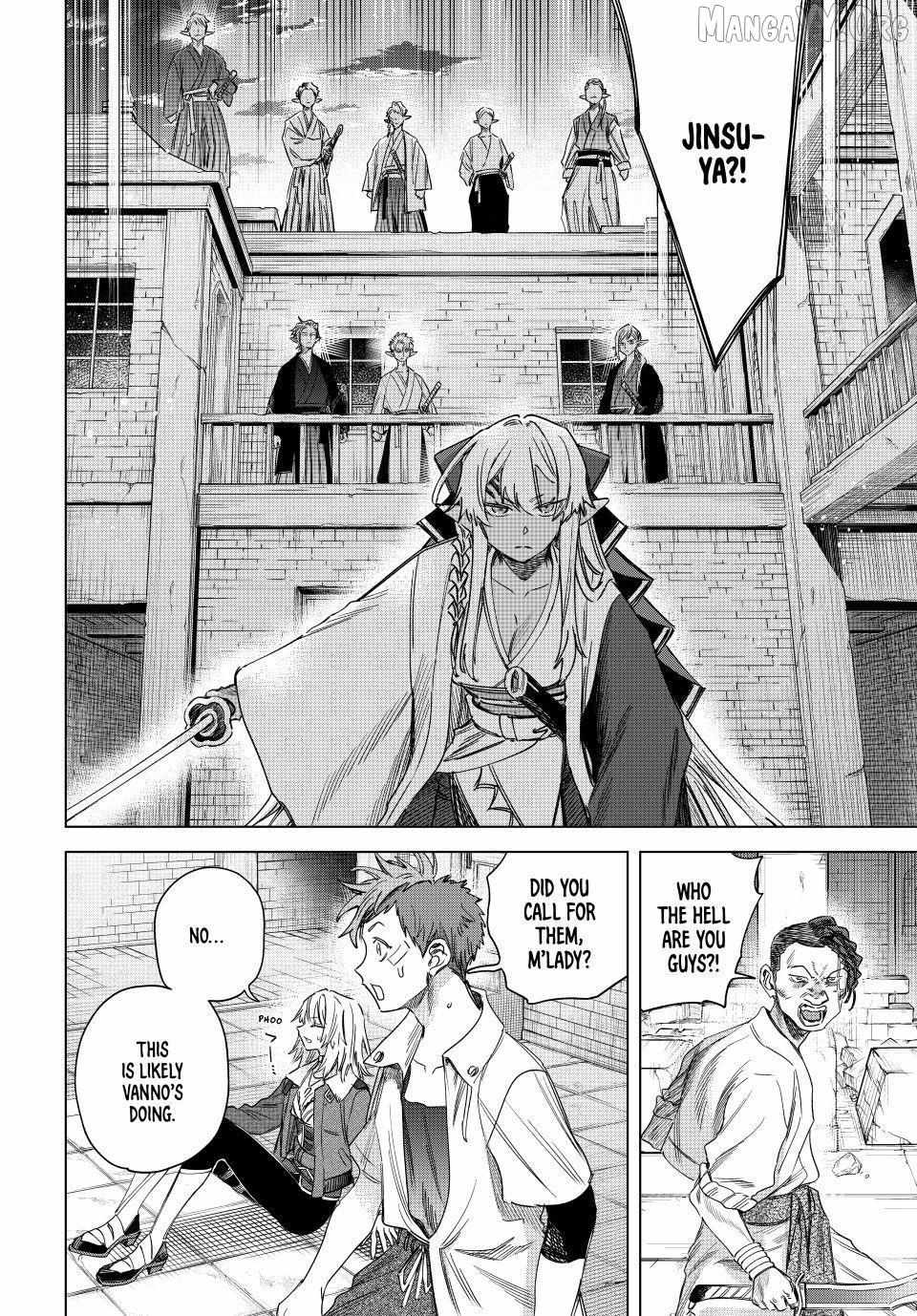 Read The Witch and the Mercenary chapter 63 image 9 on Lezhin