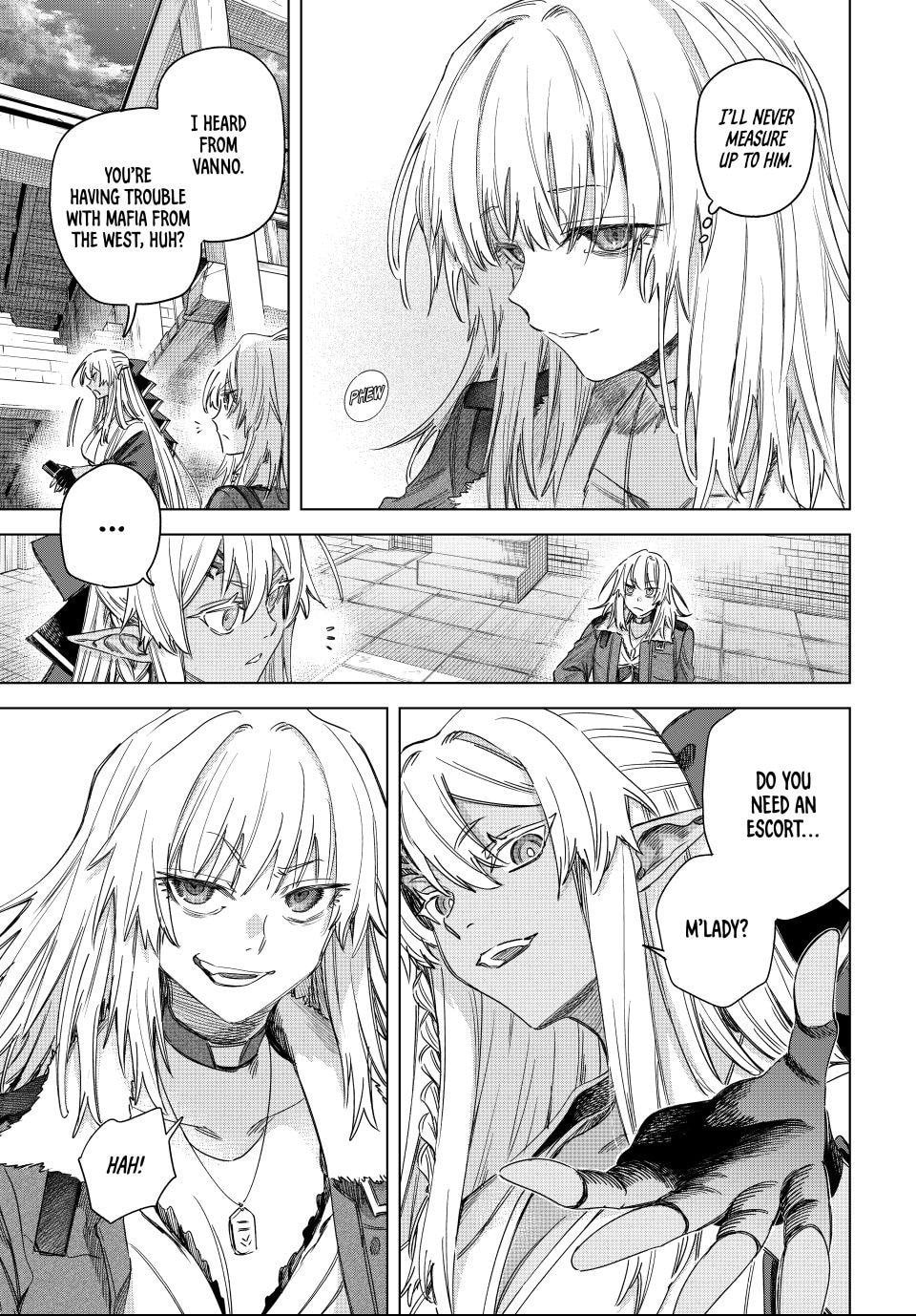 Read The Witch and the Mercenary chapter 65.2 image 12 on Lezhin