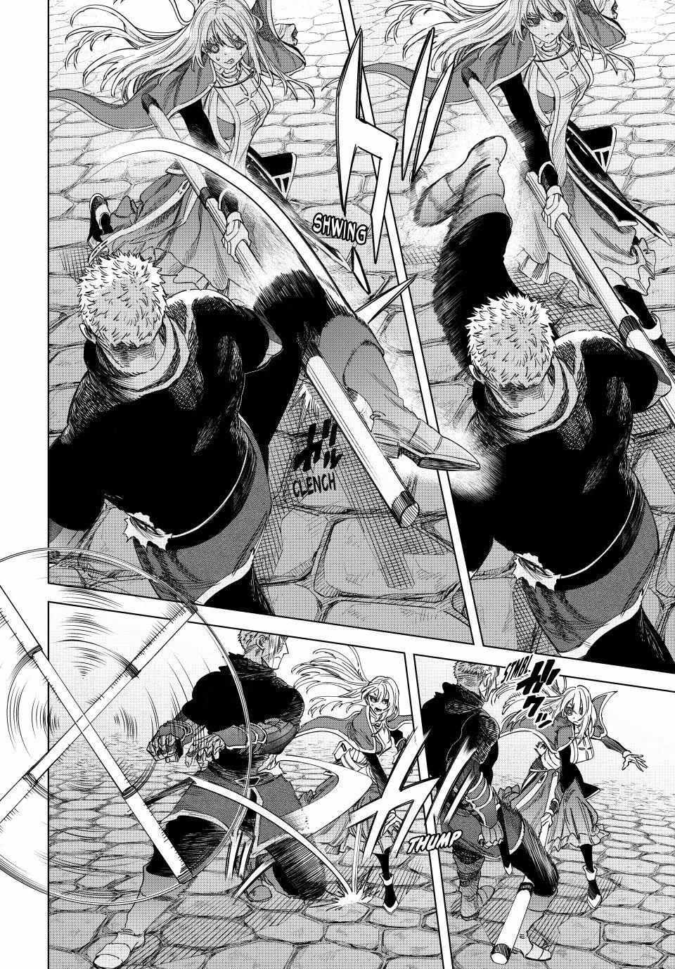 Read The Witch and the Mercenary chapter 65 image 17 on Lezhin