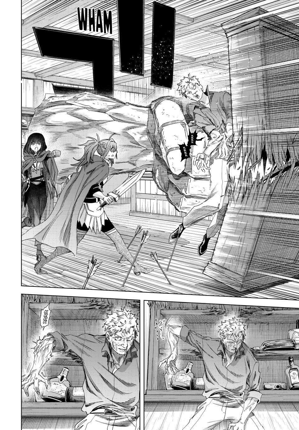 Read The Witch and the Mercenary chapter 66 image 7 on Lezhin