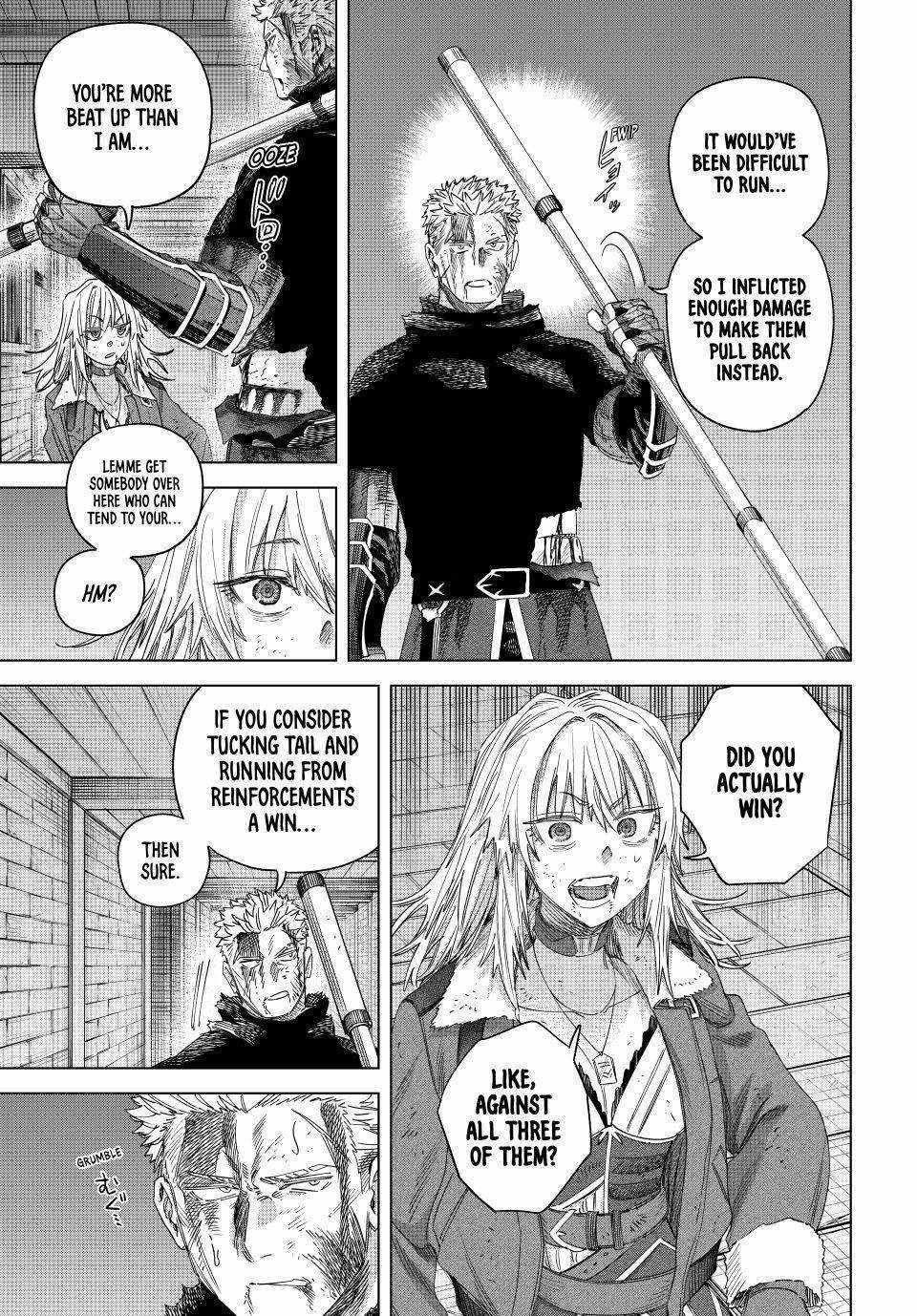 Read The Witch and the Mercenary chapter 67 image 16 on Lezhin