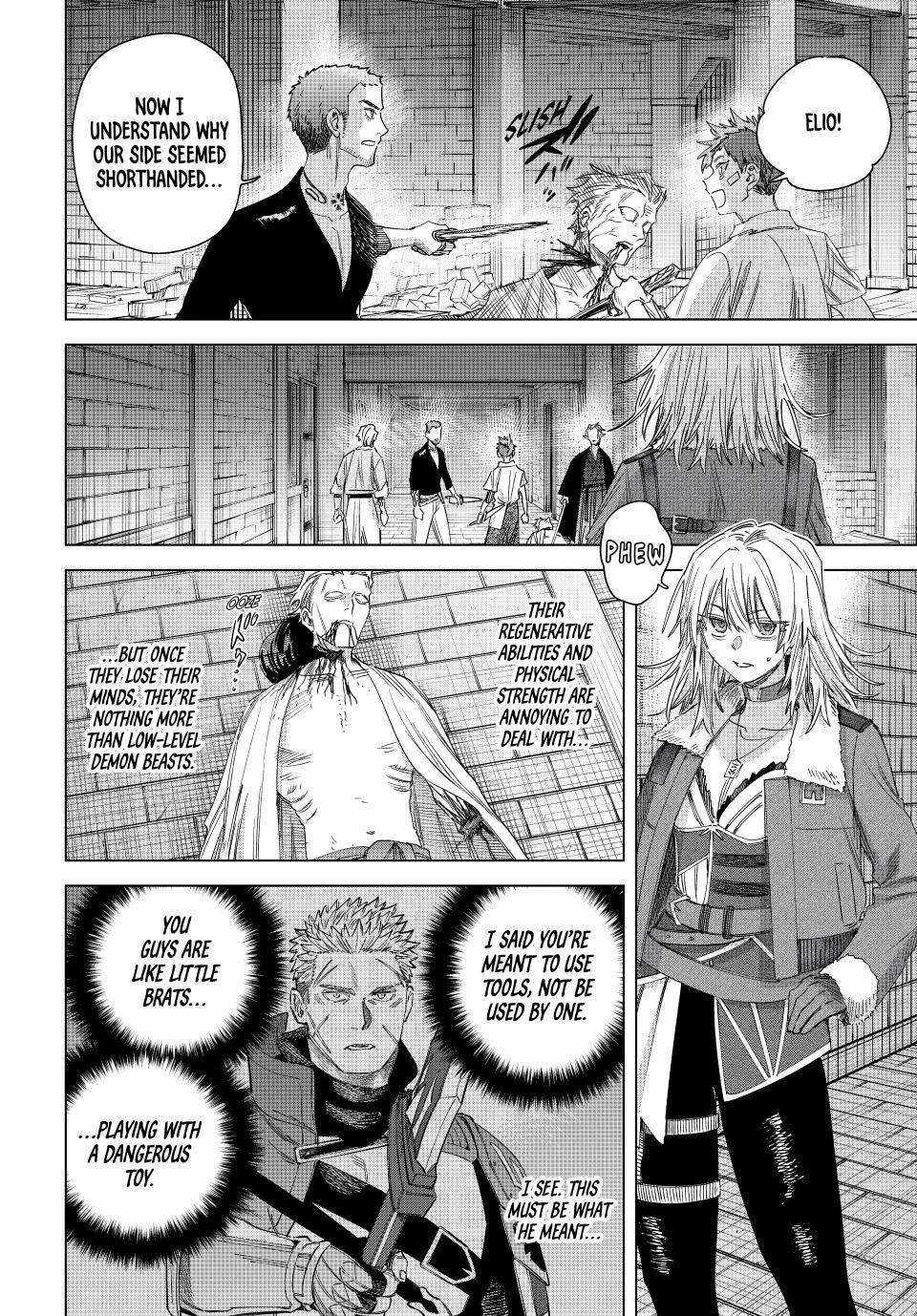Read The Witch and the Mercenary chapter 67 image 3 on Lezhin
