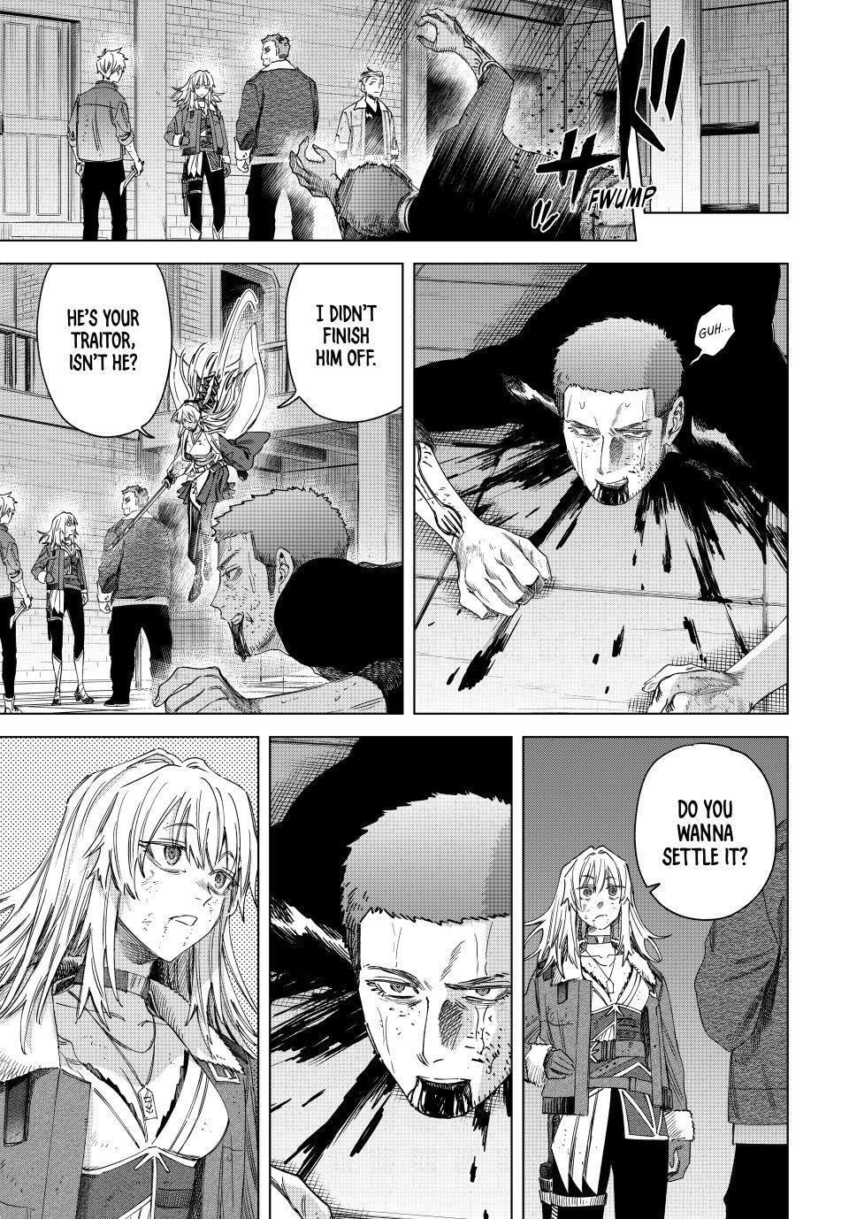 Read The Witch and the Mercenary chapter 68 image 25 on Lezhin