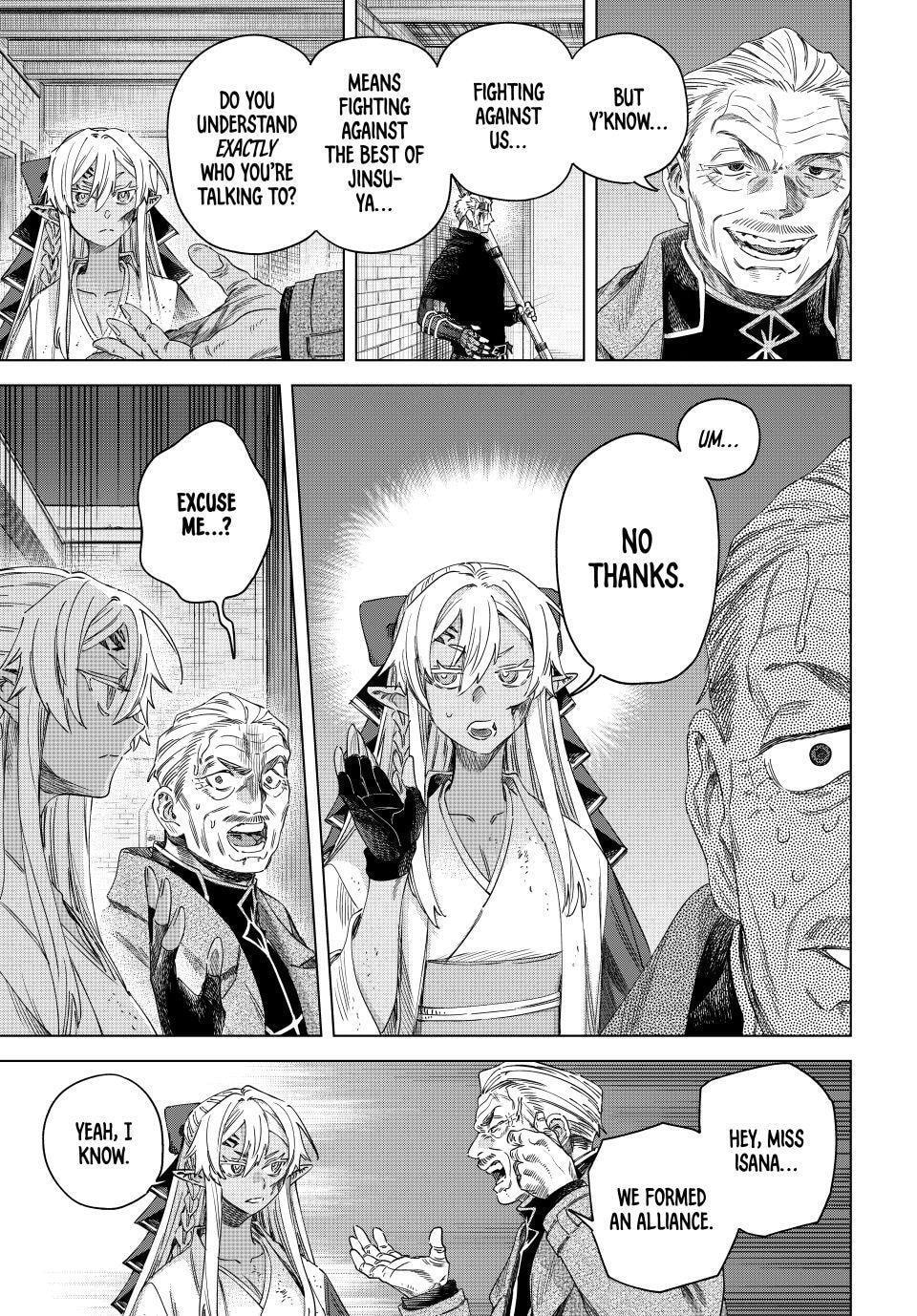 Read The Witch and the Mercenary chapter 69 image 12 on Lezhin