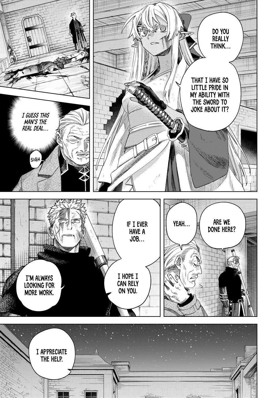 Read The Witch and the Mercenary chapter 69 image 14 on Lezhin
