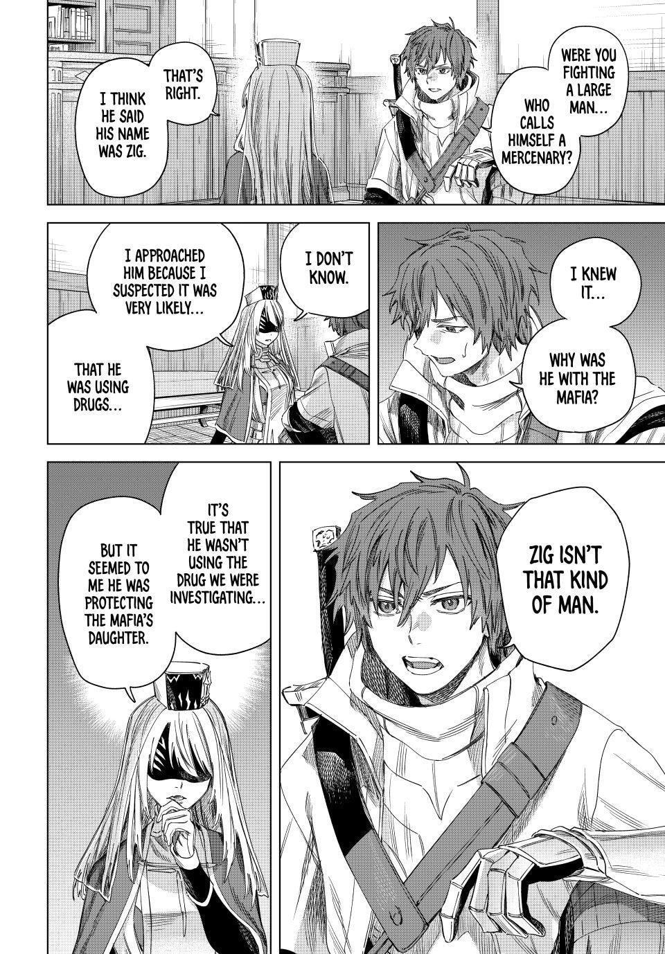 Read The Witch and the Mercenary chapter 69 image 19 on Lezhin