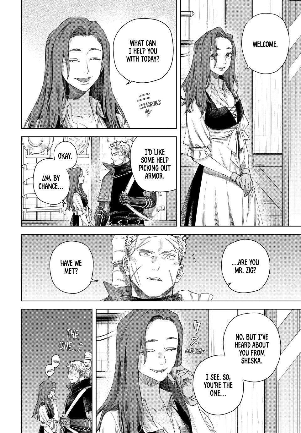 Read The Witch and the Mercenary chapter 70 image 1 on Lezhin