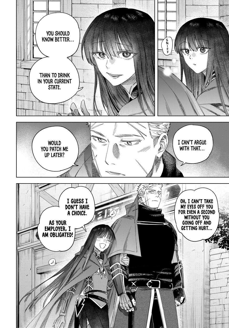 Read The Witch and the Mercenary chapter 70 image 19 on Lezhin
