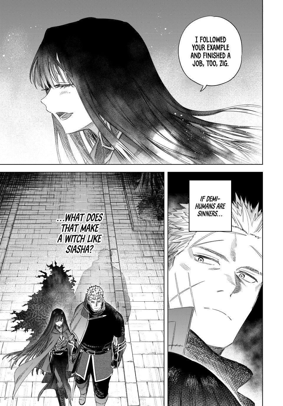 Read The Witch and the Mercenary chapter 70 image 20 on Lezhin