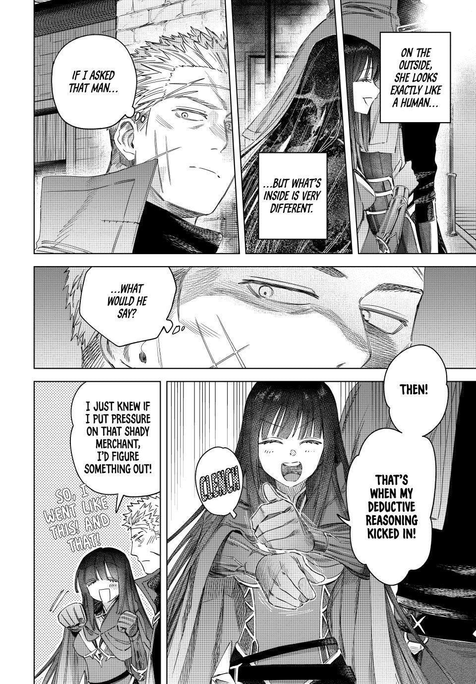 Read The Witch and the Mercenary chapter 70 image 21 on Lezhin