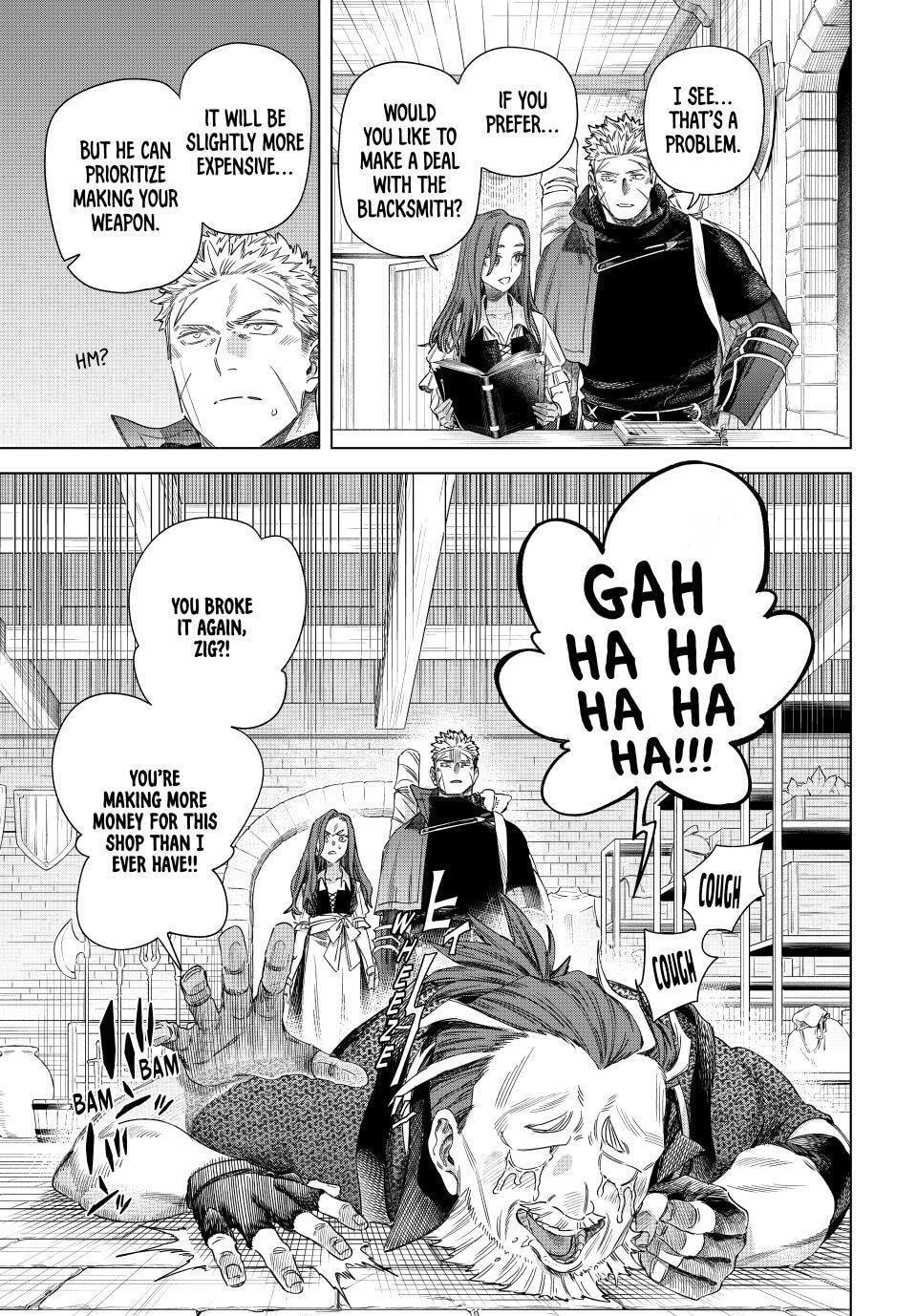 Read The Witch and the Mercenary chapter 70 image 4 on Lezhin