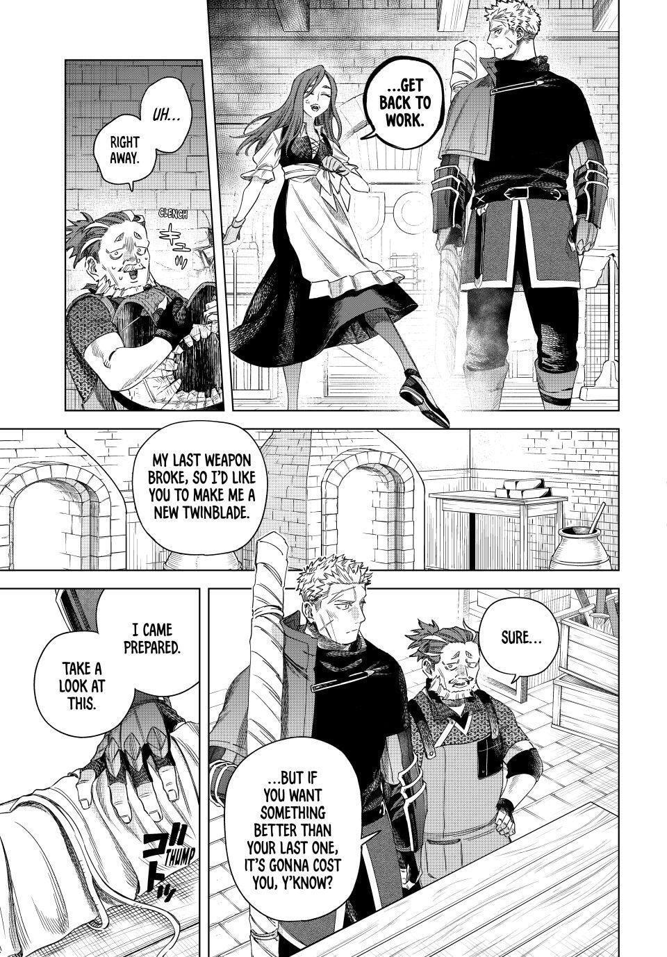 Read The Witch and the Mercenary chapter 70 image 6 on Lezhin