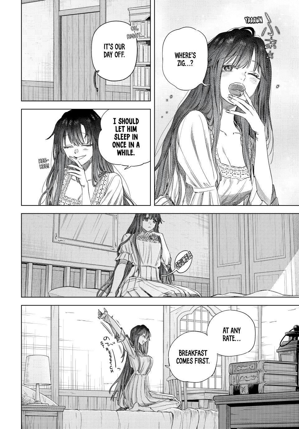 Read The Witch and the Mercenary chapter 71 image 1 on Lezhin
