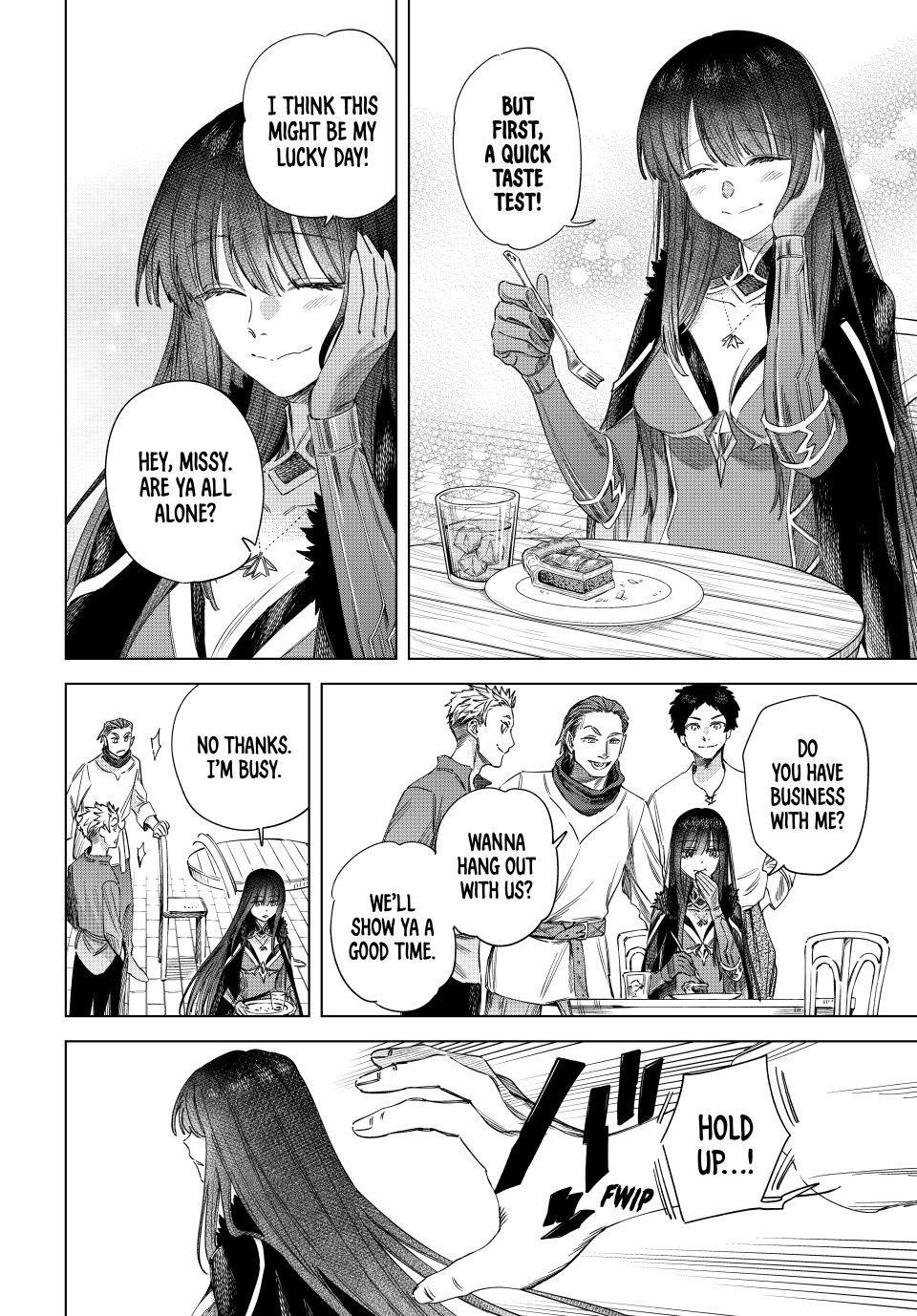 Read The Witch and the Mercenary chapter 71 image 3 on Lezhin