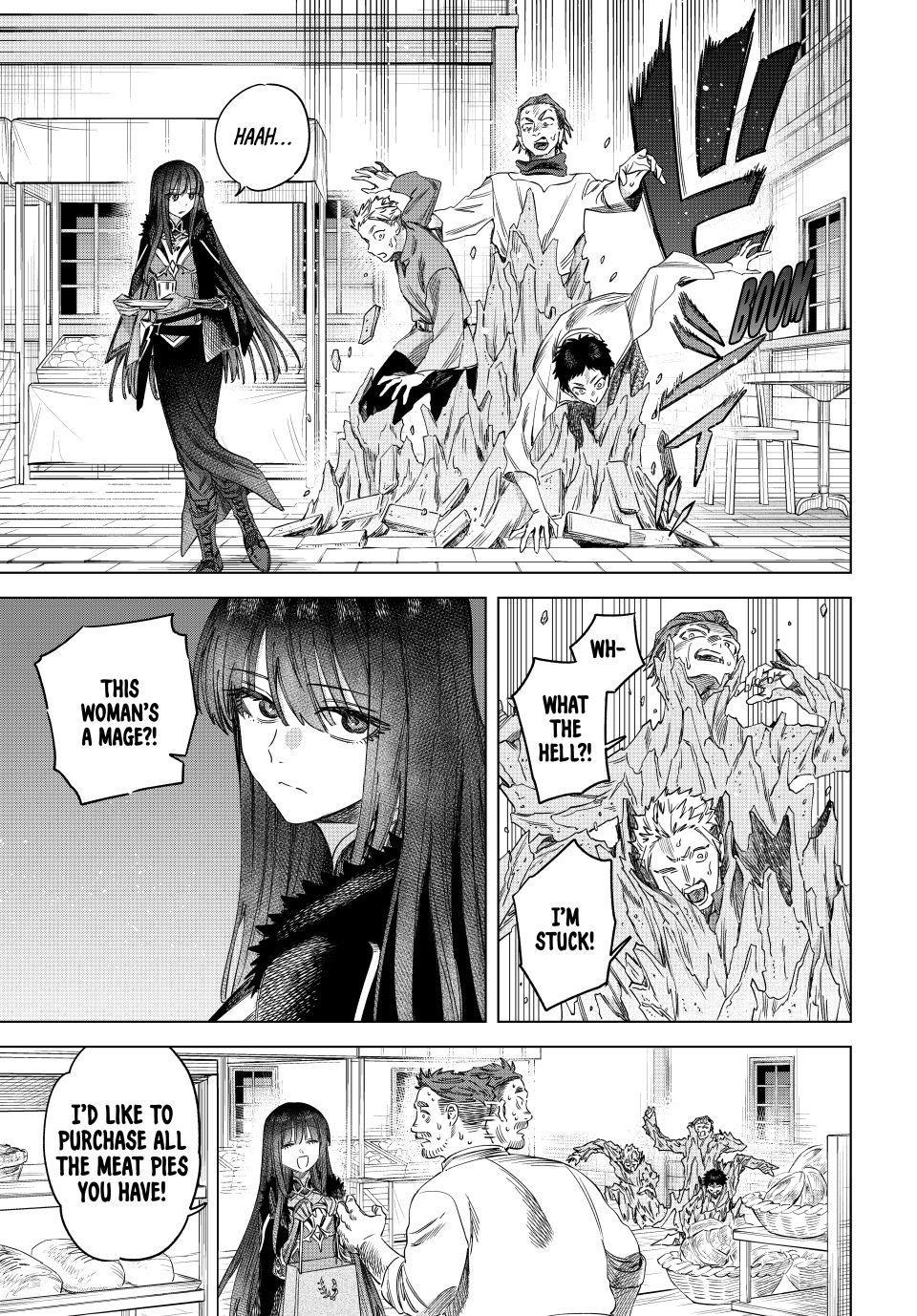 Read The Witch and the Mercenary chapter 71 image 4 on Lezhin
