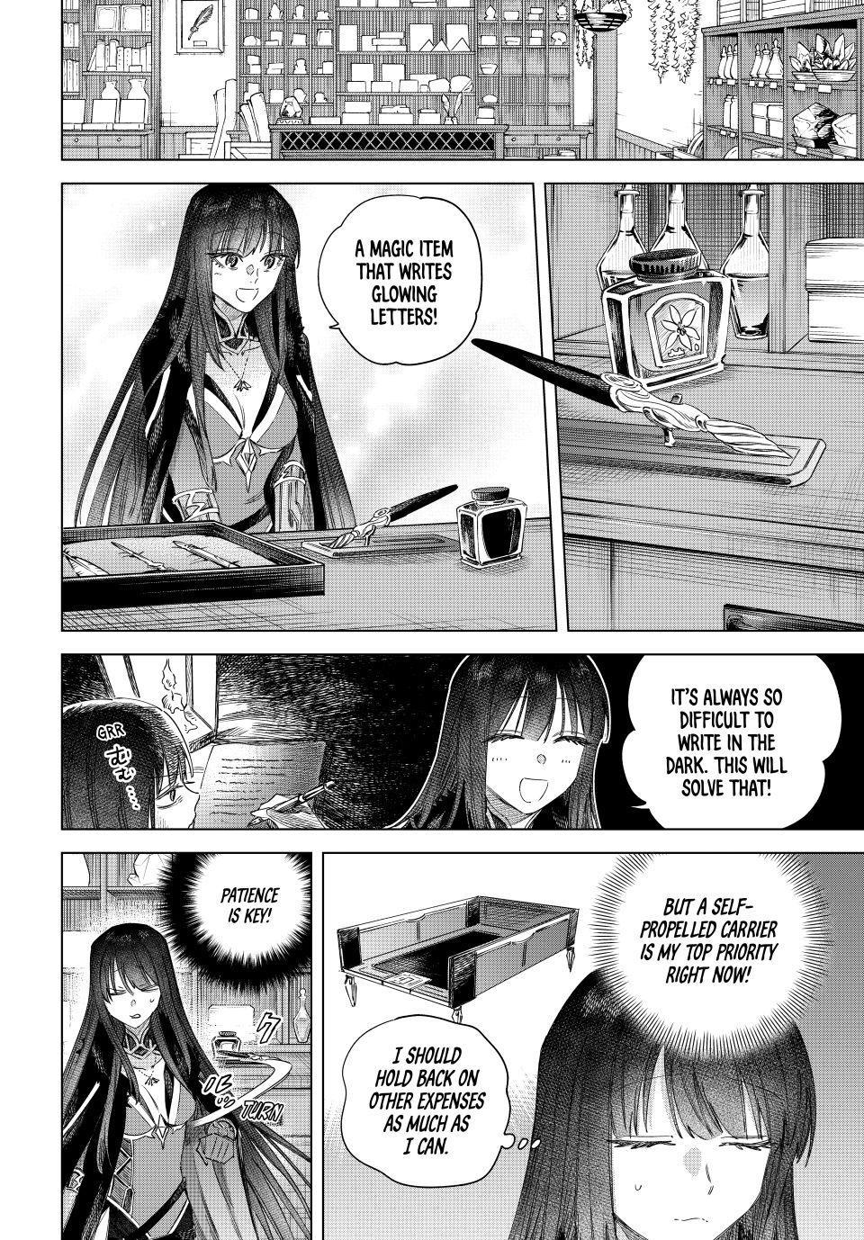 Read The Witch and the Mercenary chapter 71 image 5 on Lezhin