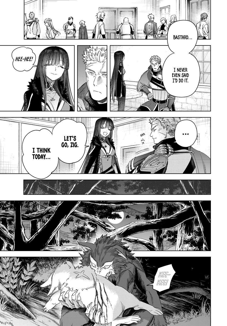 Read The Witch and the Mercenary chapter 72 image 14 on Lezhin