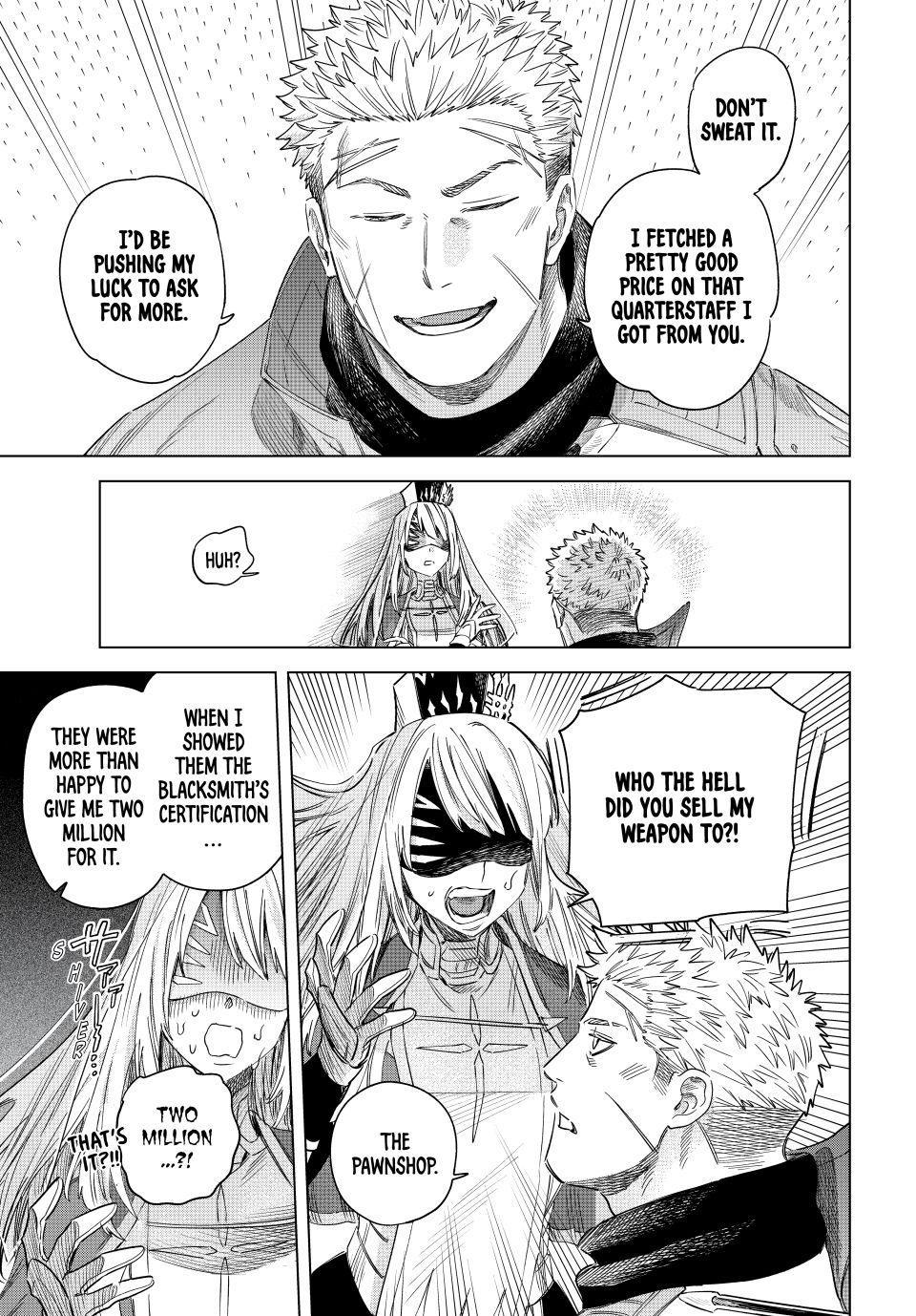 Read The Witch and the Mercenary chapter 72 image 6 on Lezhin