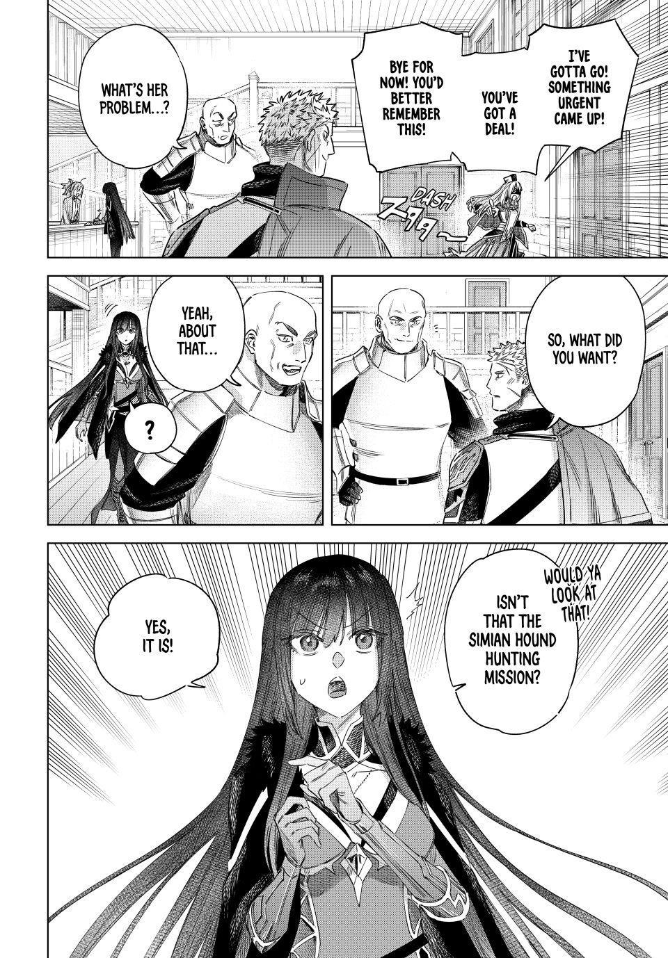 Read The Witch and the Mercenary chapter 72 image 7 on Lezhin