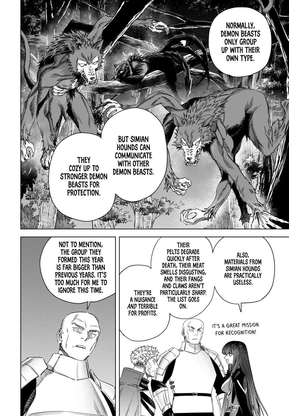 Read The Witch and the Mercenary chapter 72 image 9 on Lezhin