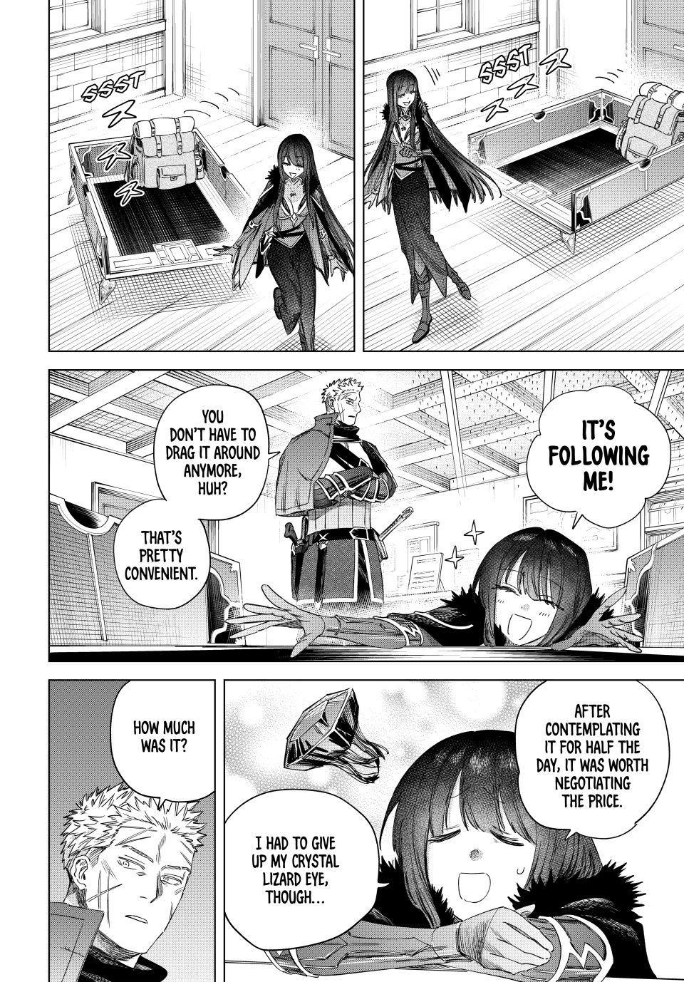 Read The Witch and the Mercenary chapter 73 image 1 on Lezhin