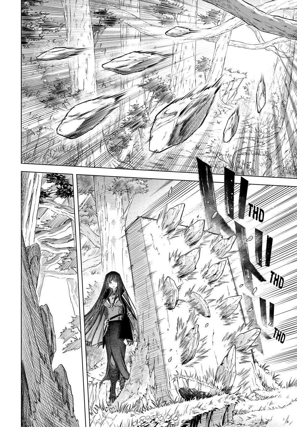 Read The Witch and the Mercenary chapter 73 image 12 on Lezhin