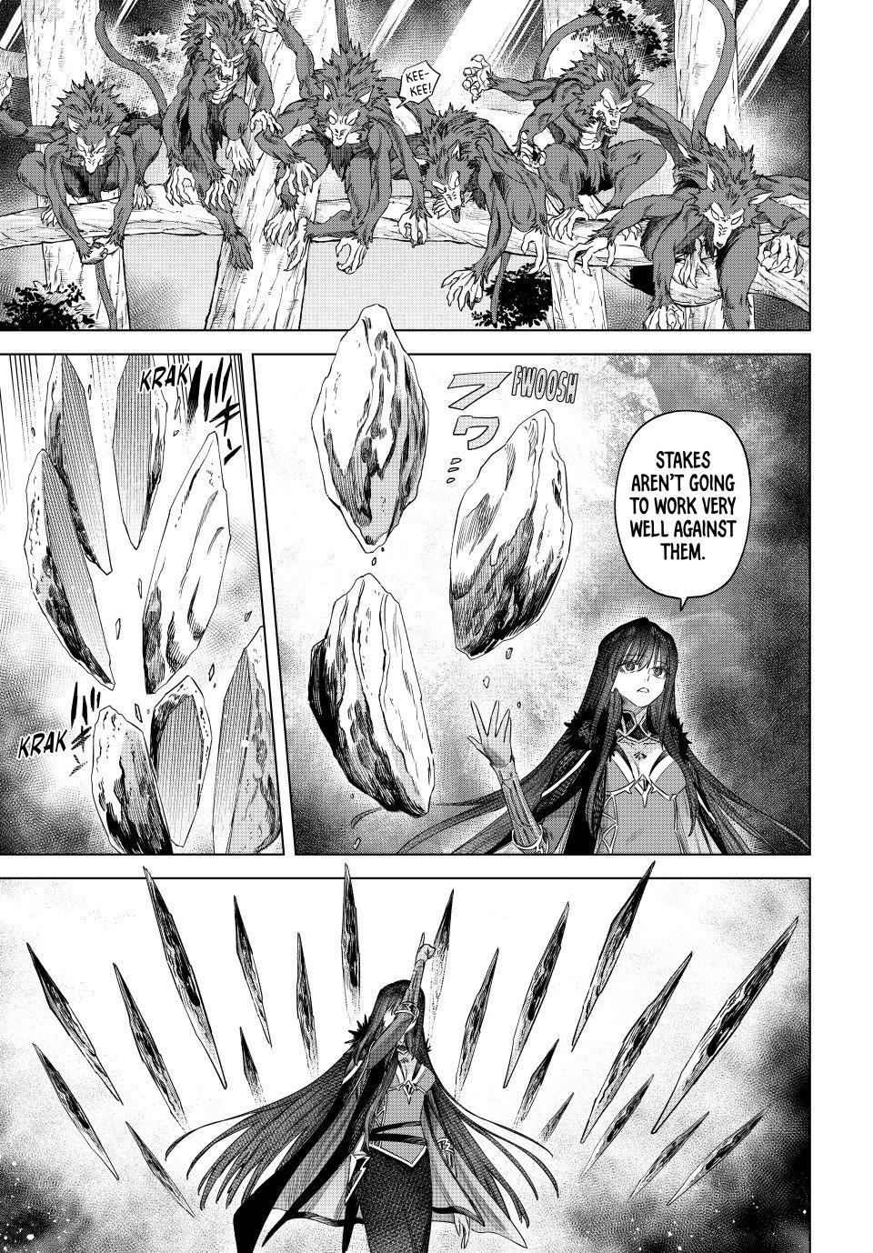 Read The Witch and the Mercenary chapter 73 image 13 on Lezhin