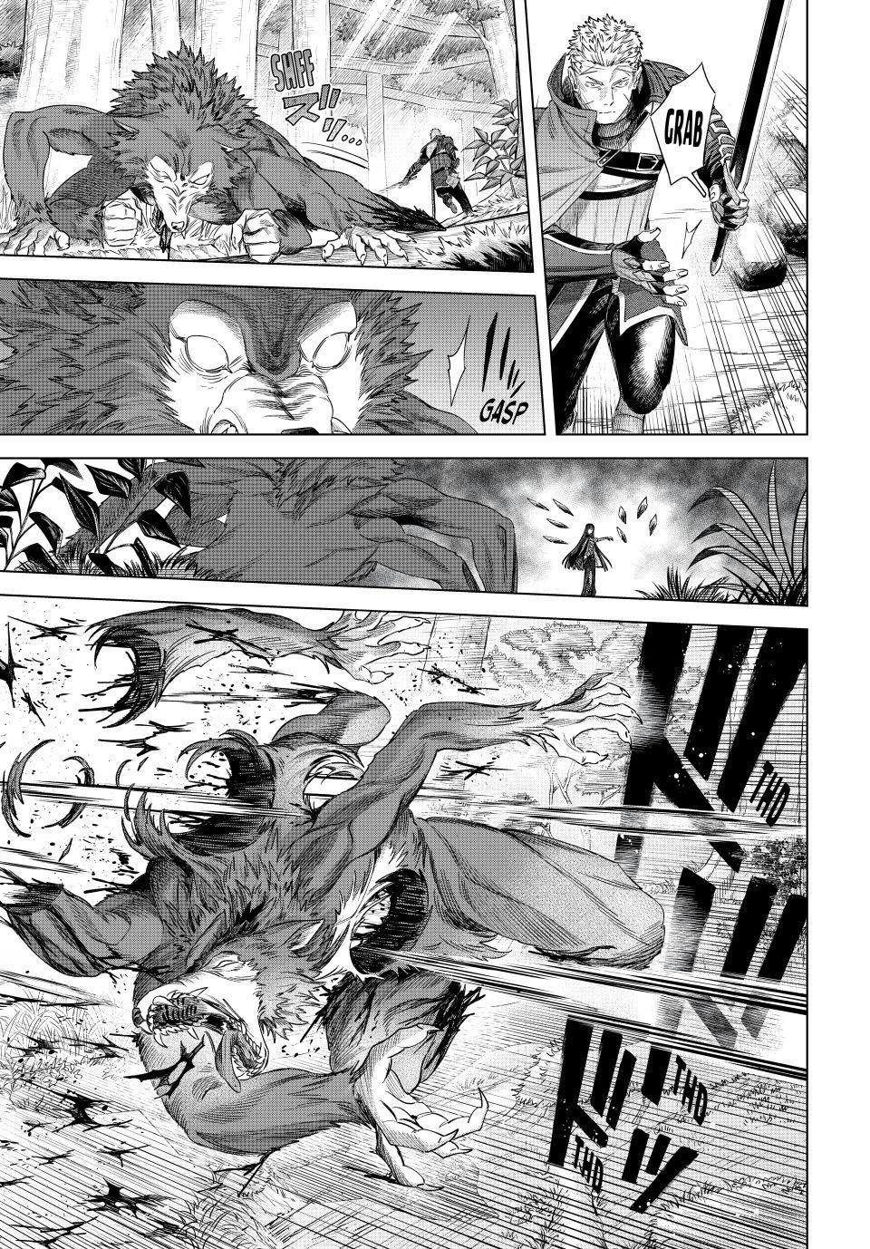 Read The Witch and the Mercenary chapter 73 image 16 on Lezhin