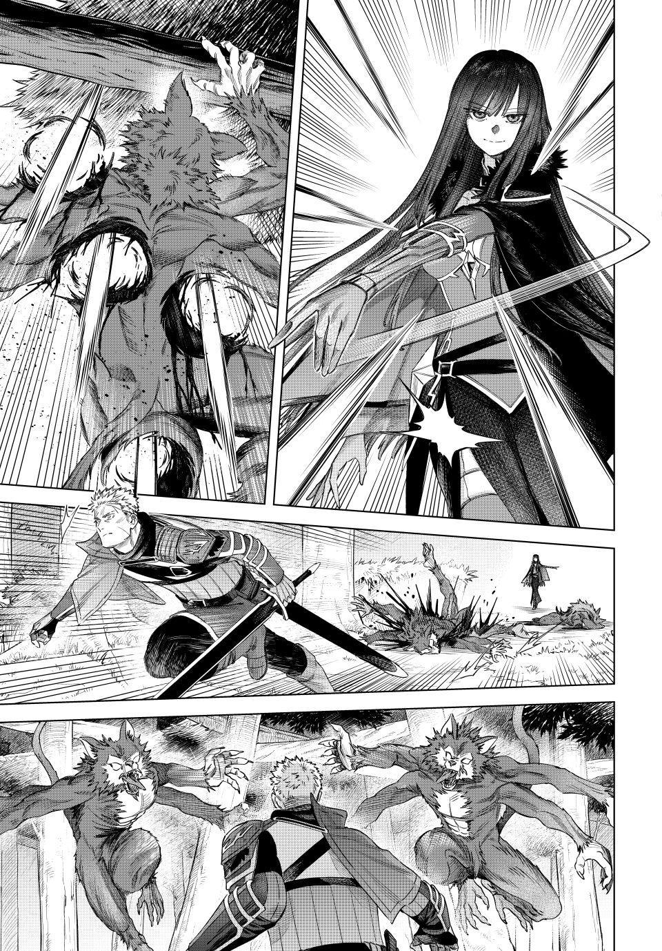 Read The Witch and the Mercenary chapter 73 image 18 on Lezhin