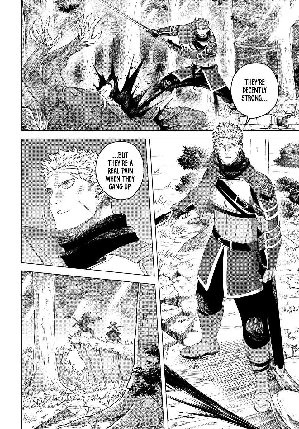 Read The Witch and the Mercenary chapter 73 image 25 on Lezhin