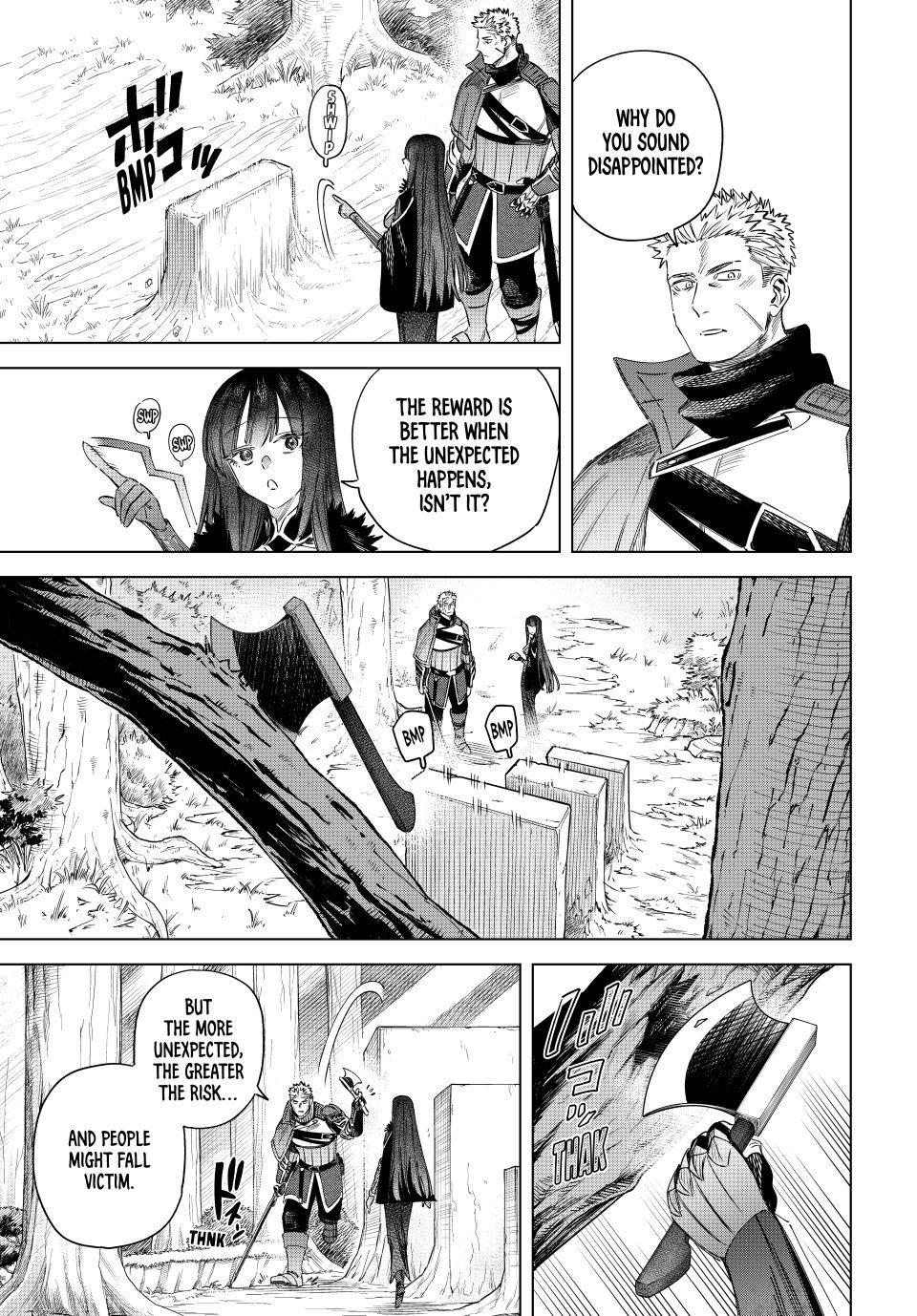 Read The Witch and the Mercenary chapter 73 image 28 on Lezhin