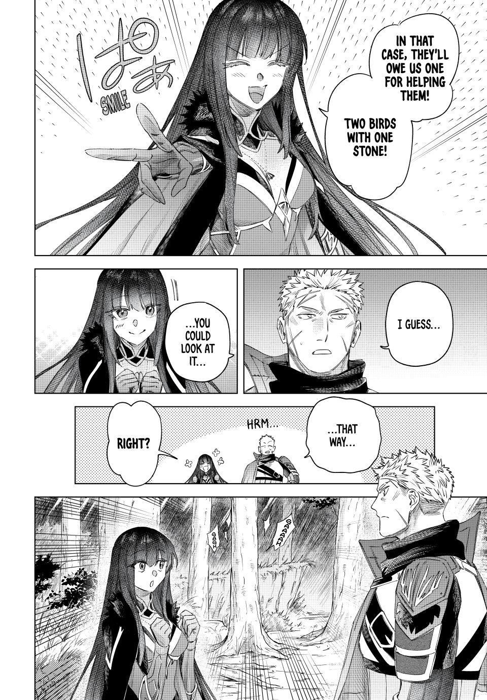 Read The Witch and the Mercenary chapter 73 image 29 on Lezhin
