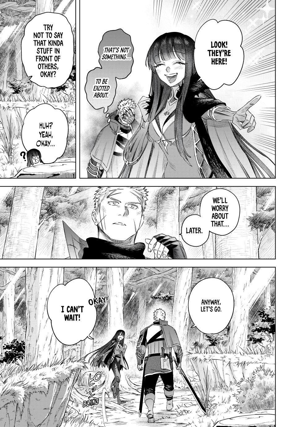 Read The Witch and the Mercenary chapter 73 image 30 on Lezhin