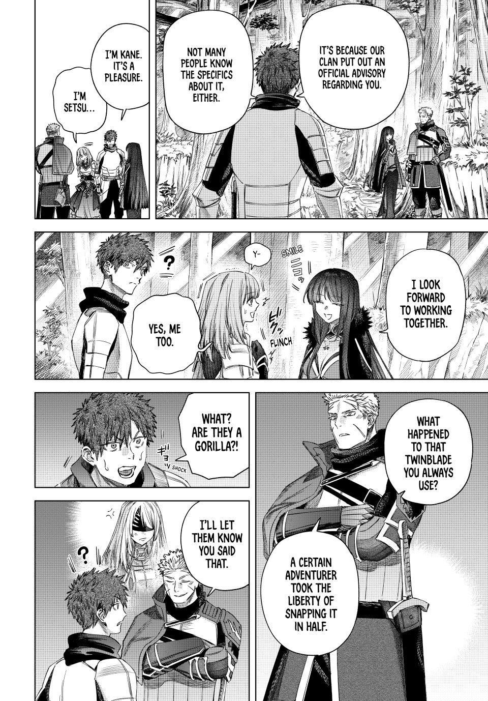 Read The Witch and the Mercenary chapter 73 image 4 on Lezhin