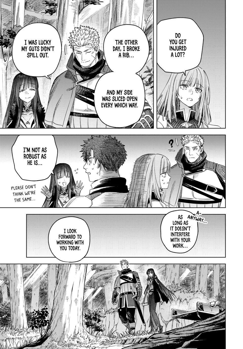 Read The Witch and the Mercenary chapter 73 image 7 on Lezhin
